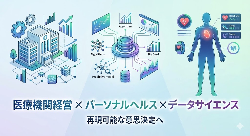医療機関経営 × パーソナルヘルス×データサイエンス